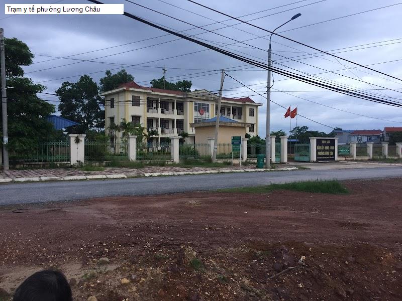 Trạm y tế phường Lương Châu