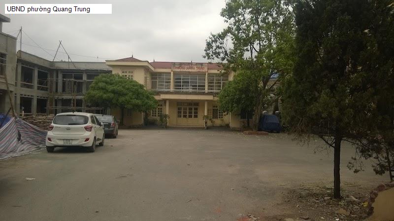 UBND phường Quang Trung