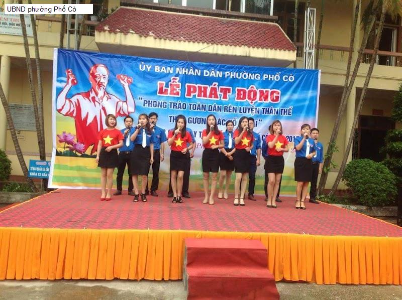 UBND phường Phố Cò
