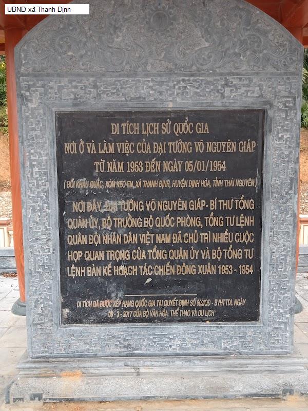 UBND xã Thanh Định