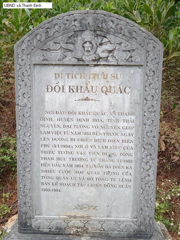 UBND xã Thanh Định