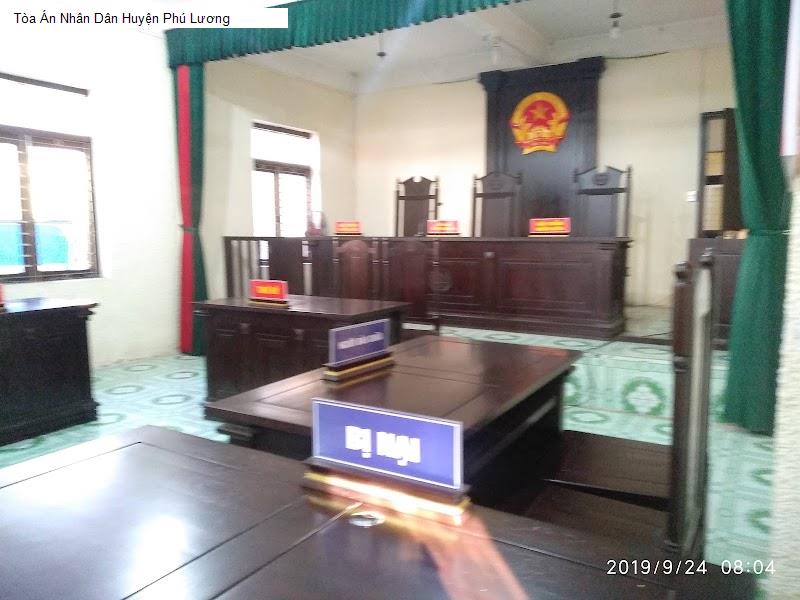Tòa Án Nhân Dân Huyện Phú Lương
