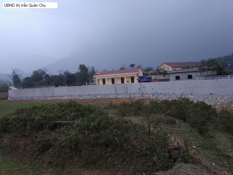 UBND thị trấn Quân Chu