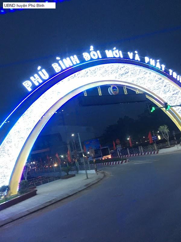 UBND huyện Phú Bình