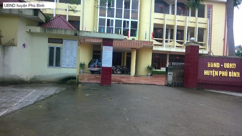 UBND huyện Phú Bình