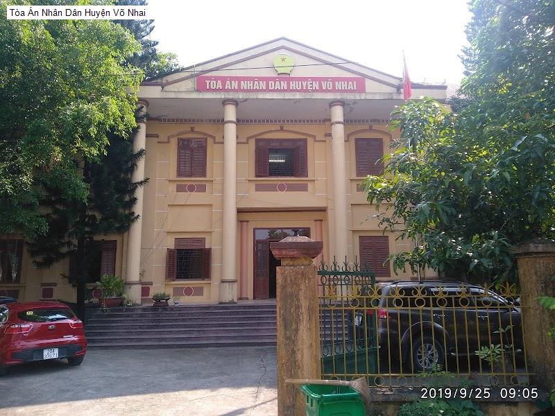 Tòa Án Nhân Dân Huyện Võ Nhai